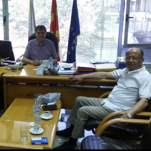 Kuzey Makedonya Serbest Bölgeler Genel Müdürü ile İstişare Toplantısı
