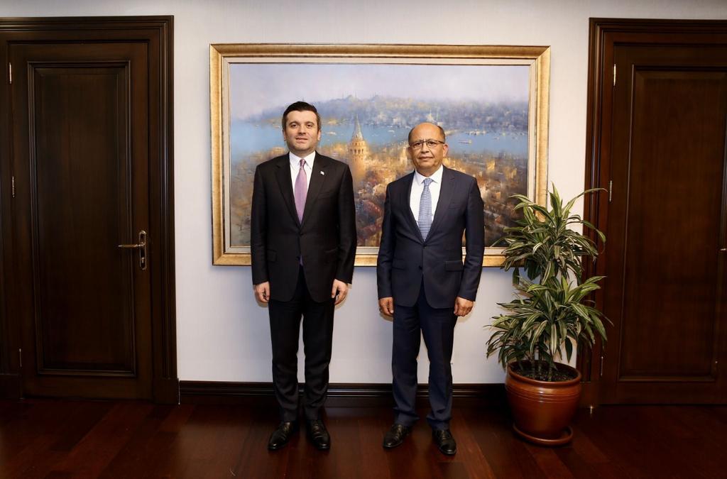 Deputy Minister of Foreign Affairs Mr. Yavuz Selim KIRAN and Mr. Ali Rıza SAYIN discussed our foreign activities 