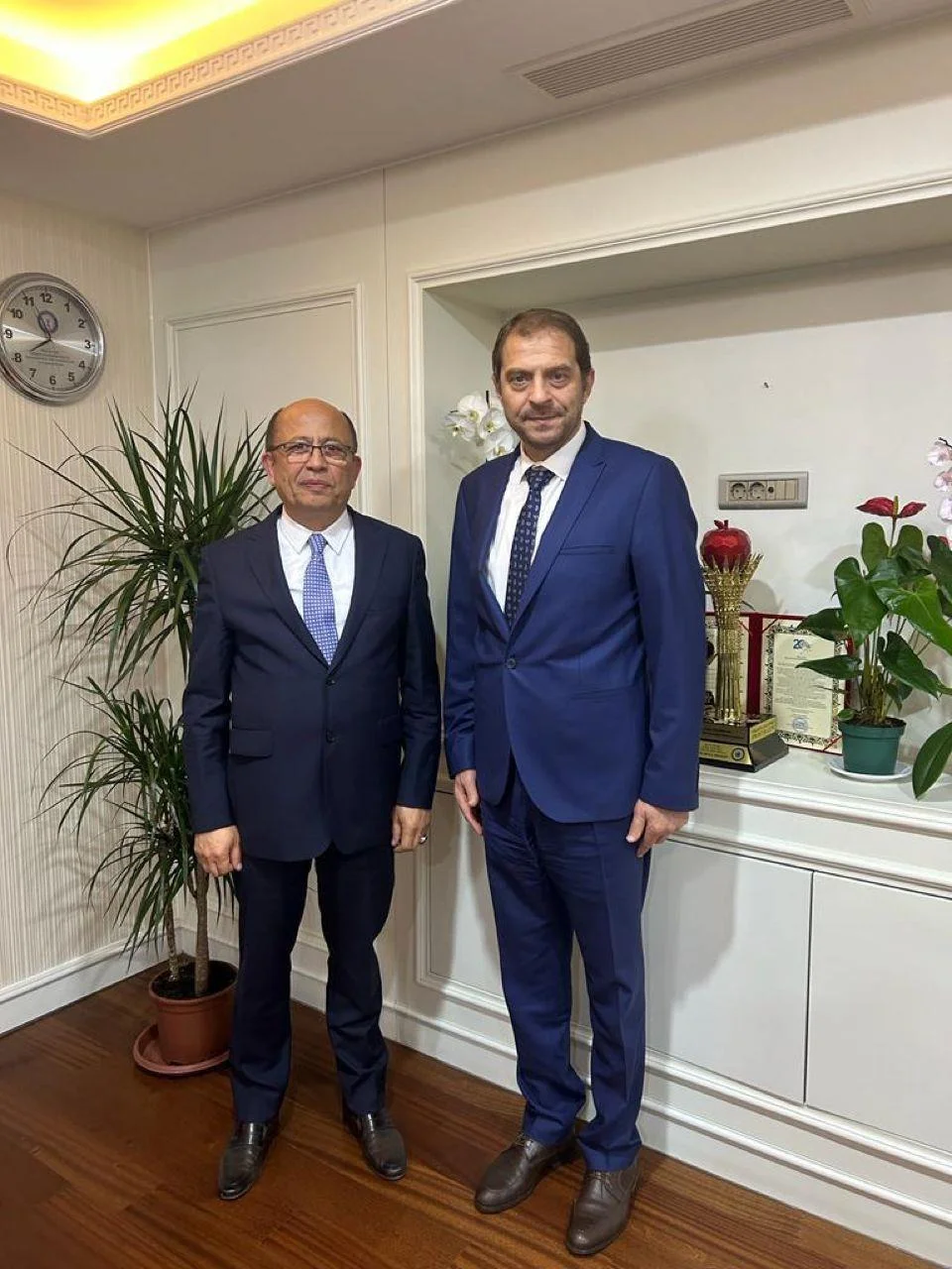 Sn.Zafer Demircan ve Sn. Ali Rıza Sayın