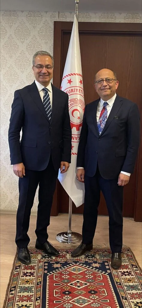 Sn. Dr. Mehmet Yurdal Şahin ve Sn. Ali Rıza Sayın