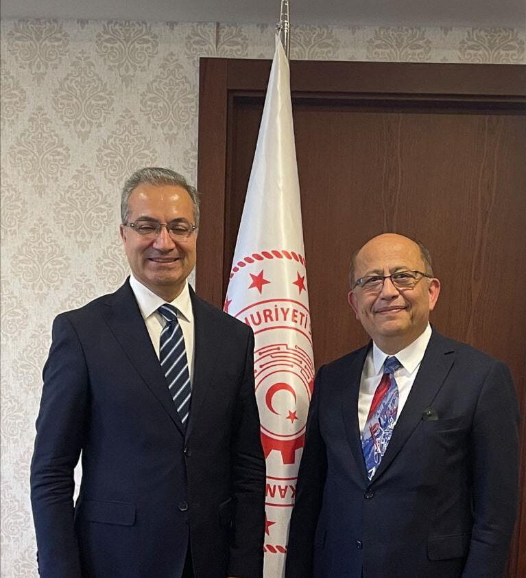 Sn. Dr. Mehmet Yurdal Şahin ve Sn. Ali Rıza Sayın