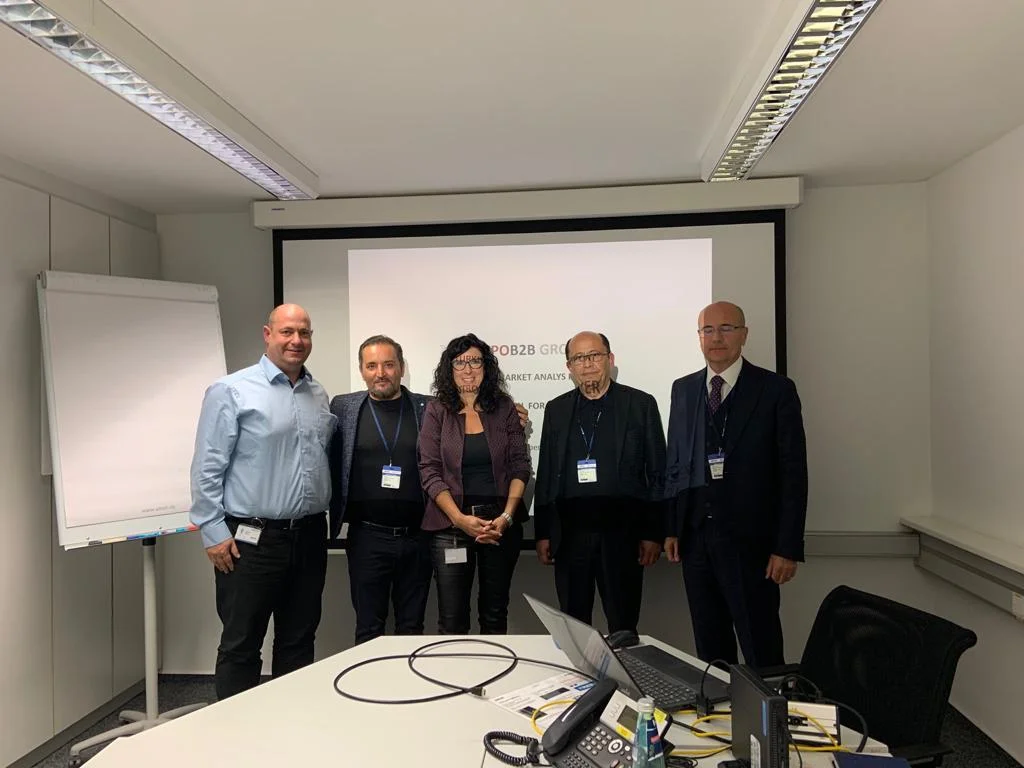 Dunker Motoren AG Top management and EXPOb2b team Germany factory visit